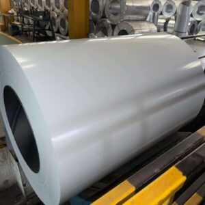 Color-coated coils