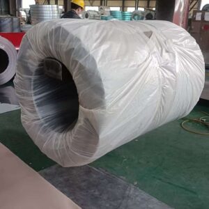 Color-coated coils